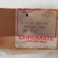 6 Qty. of Chromate Union | Pipe Close | Duty Brass 54756 | 54339 | 58369 (6 Qty)