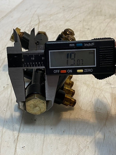 Vogel Lubrication Distributor Air Control Valve 6" Long Pneumatic Valve