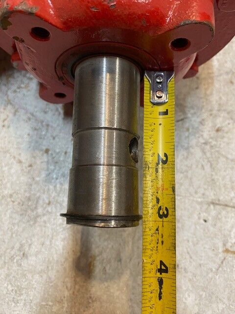 Rotary Cutter Gearbox 3-1/8" 35mm Shaft w/ 13mm Bore 4-1/4" 23mm Shaft