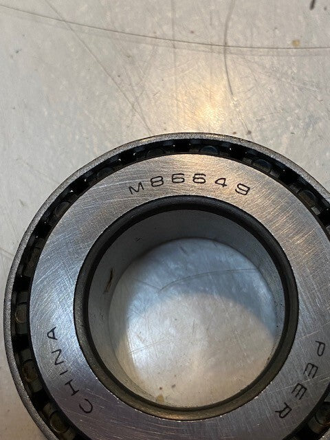 3 Quantity of Peer M86649 Tapered Roller Bearings 57mm OD 30mm Bore (3 Quantity)
