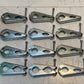12 Qty of Upper Trampoline Enclosure Hardware Hinge Clamp Connectors (12 Qty)