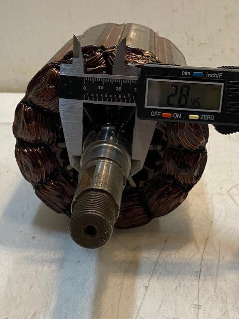 Actuator Motor Rotor Generator 12" L 4-3/4" OD 19mm Thread 13mm Thread
