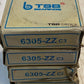 4 Quantity of TSB Bearings 6305ZZC3 | 6305ZZ | 25x62x17mm (4 Quantity)