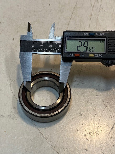 Single Fafnir 3MM9106WI-CR-DUL Superprecision Bearing 55mm OD 30mm Bore 13mm W