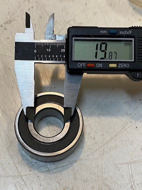 15 Quantity of 6204RS 20x47x14mm Bearings (15 Quantity)