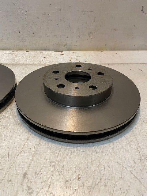 2 Quantity of DL Disc Brake Rotor MIN THK 24MM 3286 | 54mm Bore 5x100mm (2 Qty)