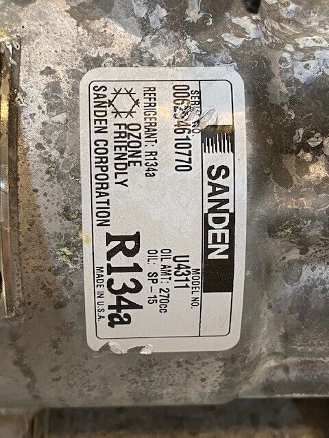 Sanden R134A AC Compressor Model U4311