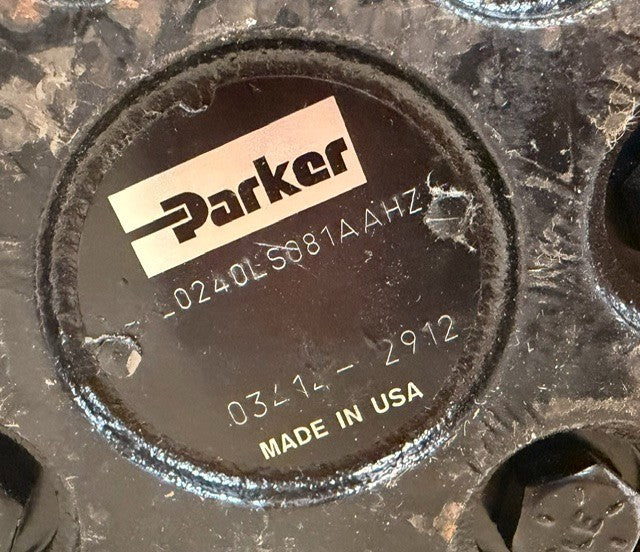Parker Hannifin LSHT Hydraulic Torqmotor L0240LS081AAHZ | 03414-2912