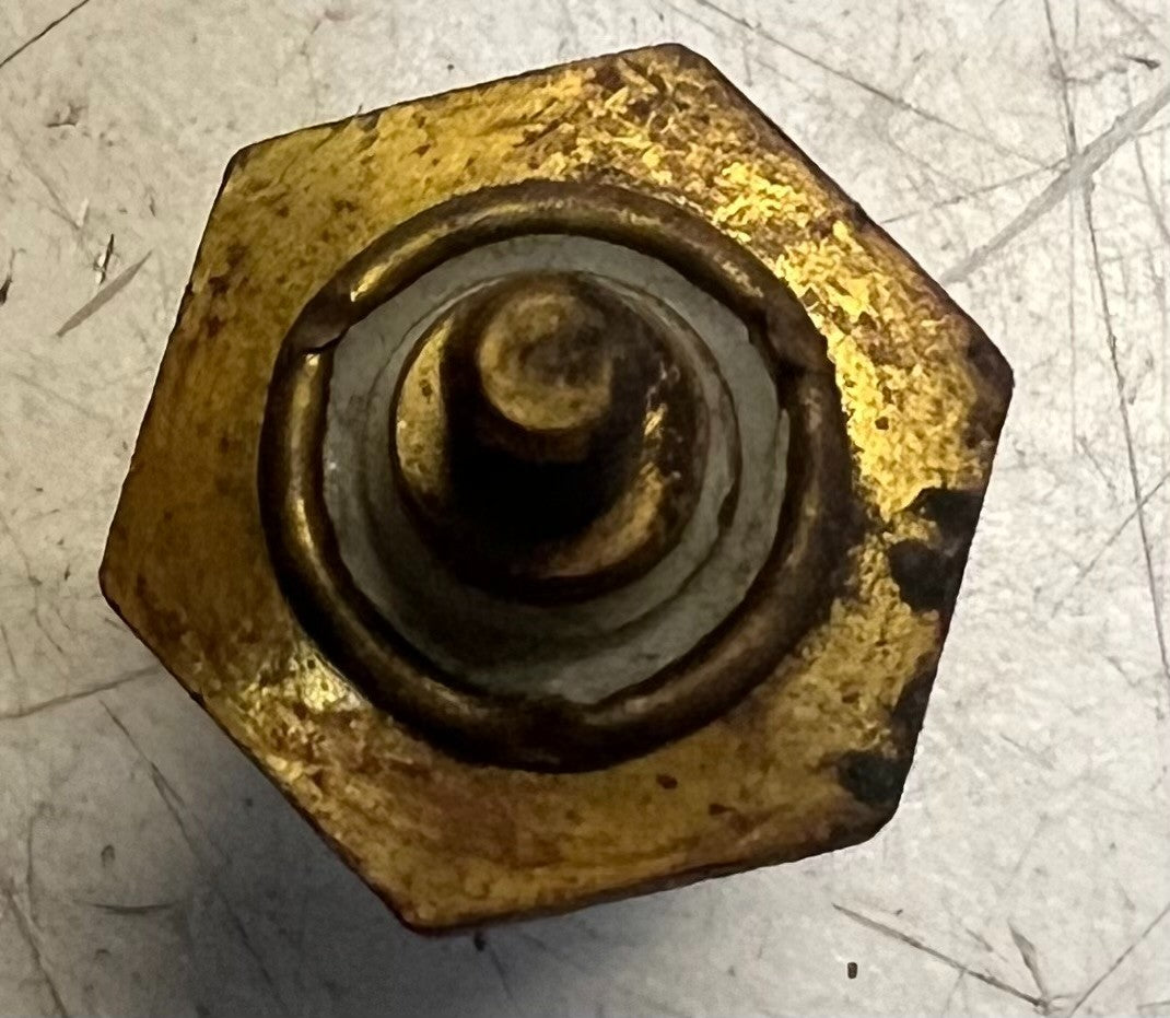 Stewart Warner Temperature Sending Unit 362-D Used For Automotive Engines