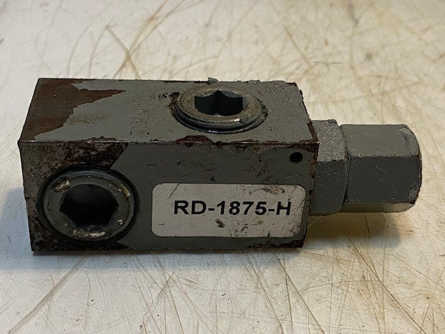 Prince RD-1875-H High Pressure Relief Valve RD1800 Series 1000-2500 PSI