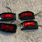 4 Quantity of LED Red Marker Lamps 4-1/4" L 1-5/8" W 1-1/2" H (4 Quantity)