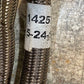 Flexible Stainless Steel 17mm Braided Fuel Line Hose 1425720 Approx 5-1/2' Long