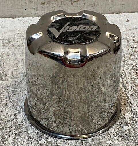 Vision Wheel Center Hub Cap Chrome V171-02 Diameter 4"x4.5"