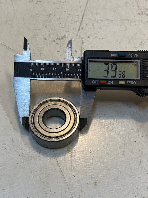 47 Qty of 6203Z Double Shielded Deep Groove Ball Bearings 17x40x12mm (47 Qty)