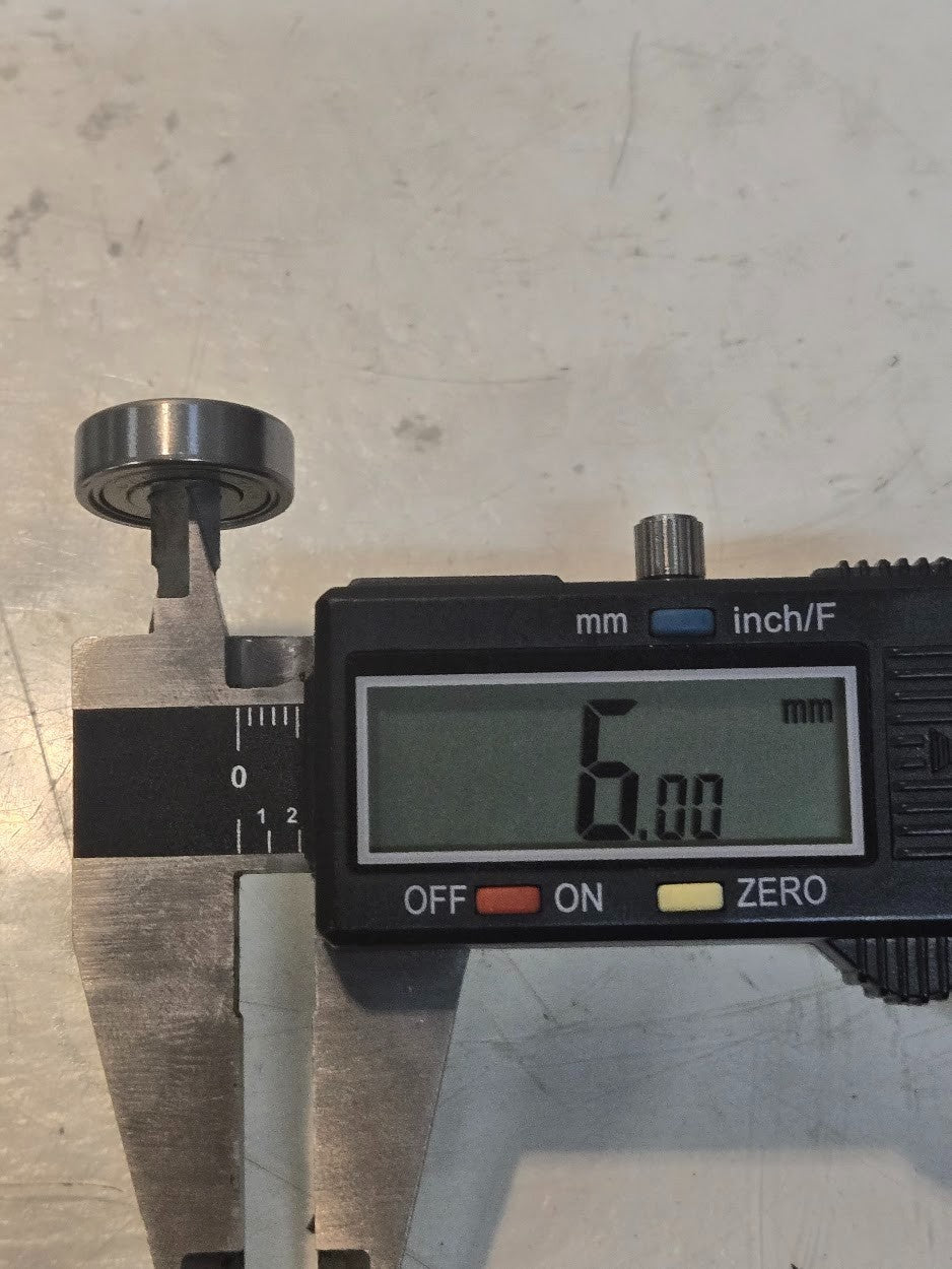 45 Quantity of TPI Bearings 626Z | 19 mm OD x 6 mm Bore x 6 mm Thick (45 Qty)