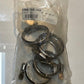 5 Quantity of 5.00 PC V-Band Clamps for 2" Pipe 4999-1000-442 (5 Quantity)