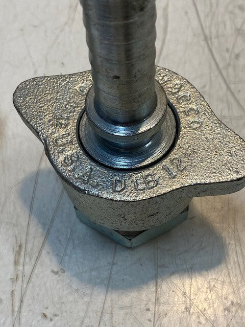 2 Quantity of Dixon Hose Barb Coupler Assy DLB12 | B12 | 15mm ID (2 Quantity)