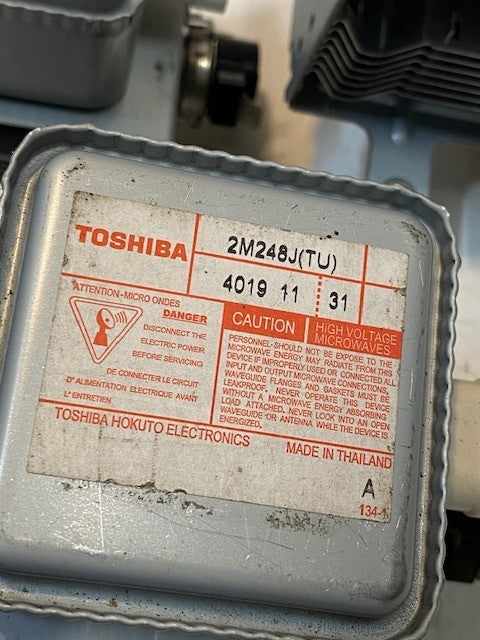 3 Quantity of Toshiba 2M248J(TU) 4019 11 31 Microwave Magnetrons (3 Quantity)