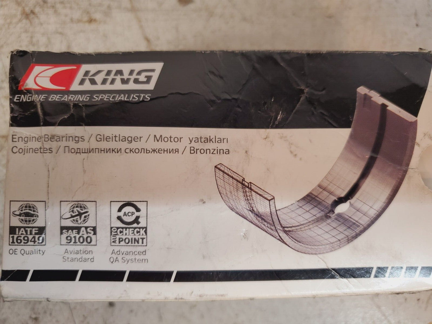 10 Quantity of KING Bearings for Chrysler 273CI | CR 805SI 010 (10 Qty)