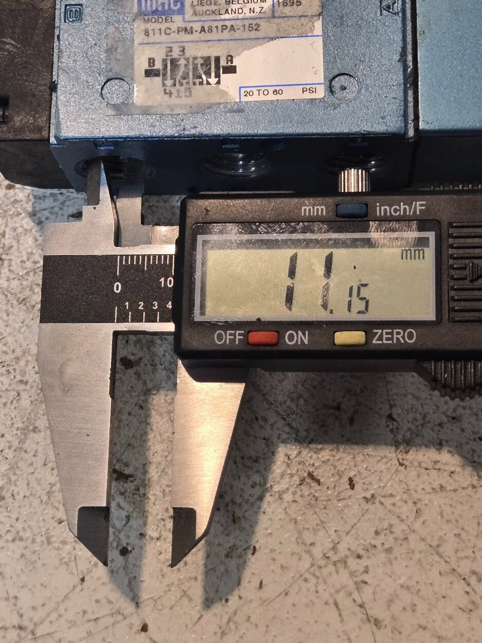 MAC Valves 811C-PM-A81PA-152 Solenoid Valve 20-60 PSI | PME-A81PA