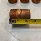 7 Qty of Copper Male Adapter Fittings 2-1/4" Tall 1-3/4" Wide 37mm ID (7 Qty)