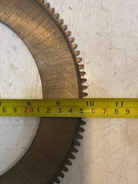 Crawler Loader Winch Clutch Friction Disc Plate 119-Teeth 10" OD