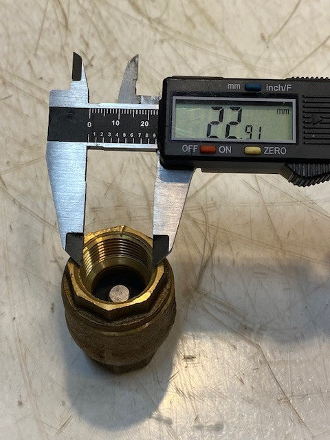 Nibco T-480 3/4" Bronze NPT Threaded Ring Check Valve Plumbing