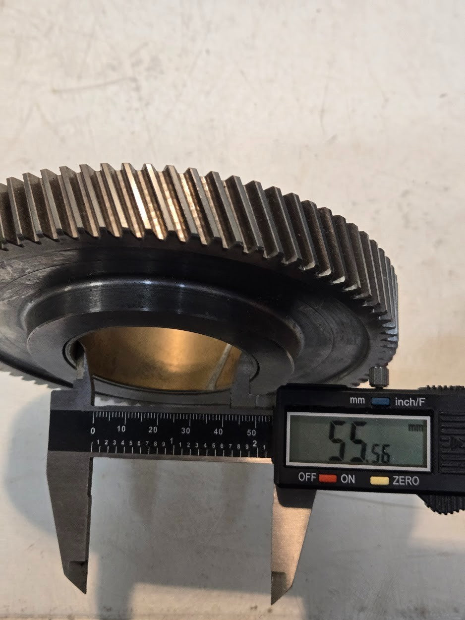 Spur Gear 82 Tooth | 144.36 mm Diameter | 55.56 mm Bore | 31.21 mm Thick