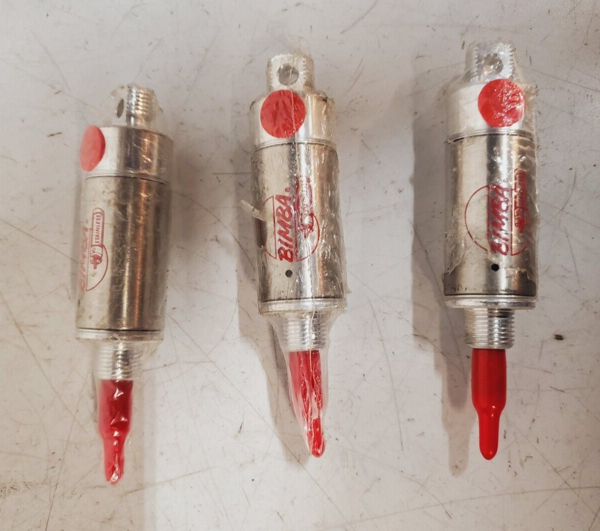 4 Quantity of Bimba Pneumatic Cylinders D-6677-A-5 (4 Qty)