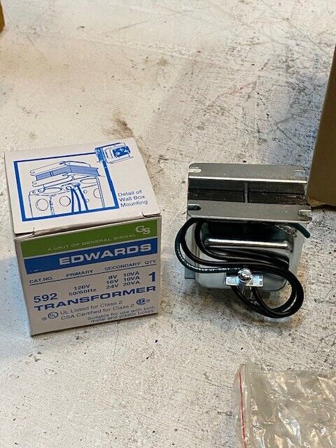 Edwards Signaling 6538B-G5 Call for Assistance 24V AC Blue Lens