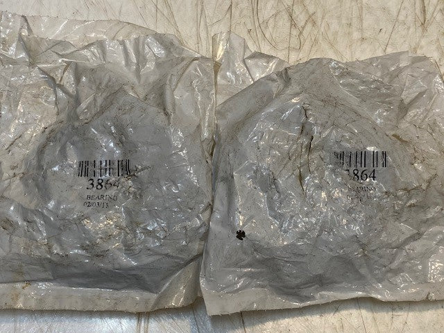 2 Quantity of HBC 6207 Deep Groove Radial Roller Open Bearings 3864 (2 Qty)