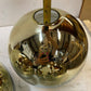 KY-149 Gold Light Fixture with Three 7" Balls 110-250V E27/E26 60W