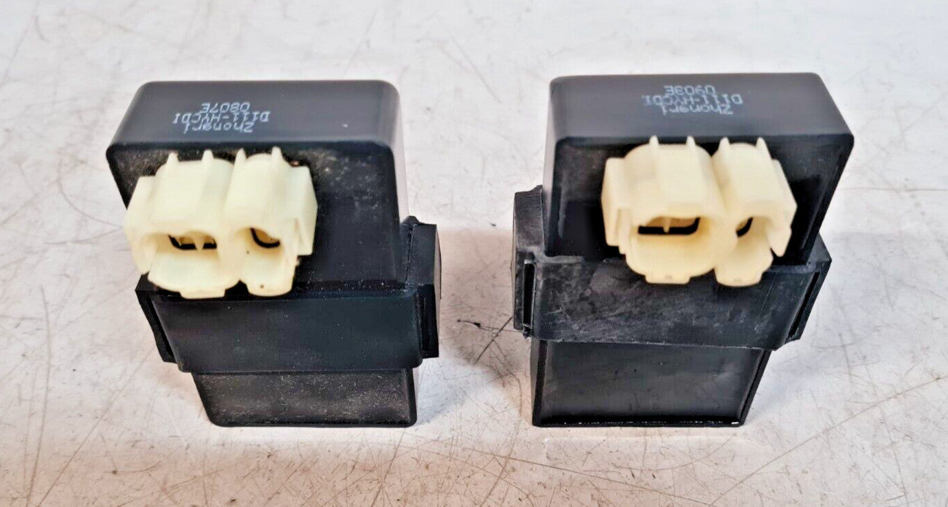 2 Qty. of Zhongri Dual Plugs D111-HYCDI | 6 Pin XINGGUANG XG60415 CDI (2 Qty)