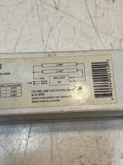 KEYSTONE Electronic Ballast KTEB-259-UV-TP-PIC 60Hz 120V/0.97A