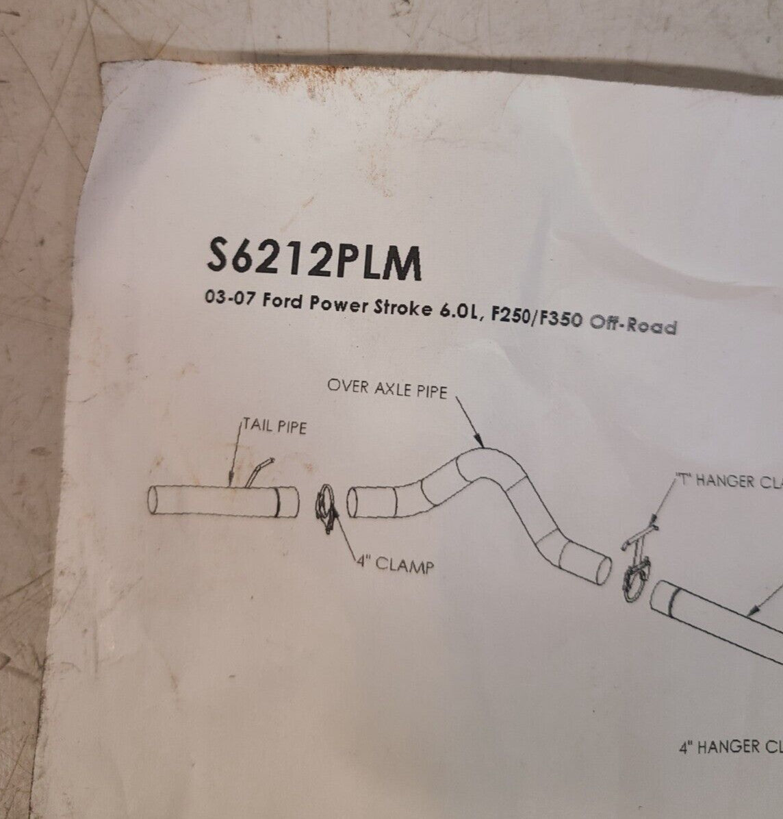MBRP Exhaust Clamp Kit S6212PLM | 039 25606