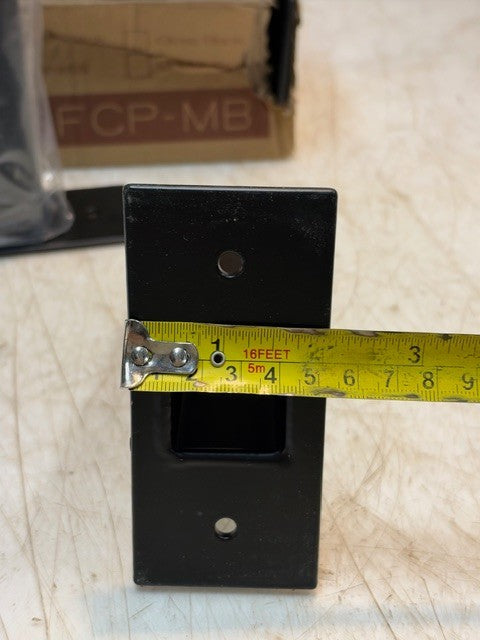 3 Qty of Vintage View Post Floating Wine Rack Mounting Plates U-FCP-MB3 (3 Qty)
