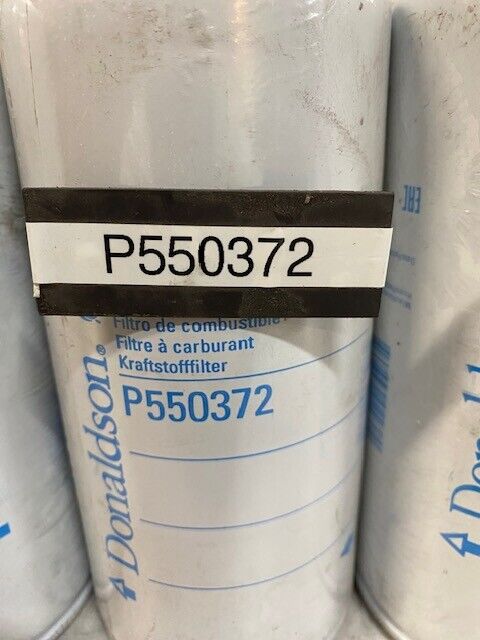 4 Quantity of Donaldson P550372 Spin On Fuel Filters (4 Quantity)