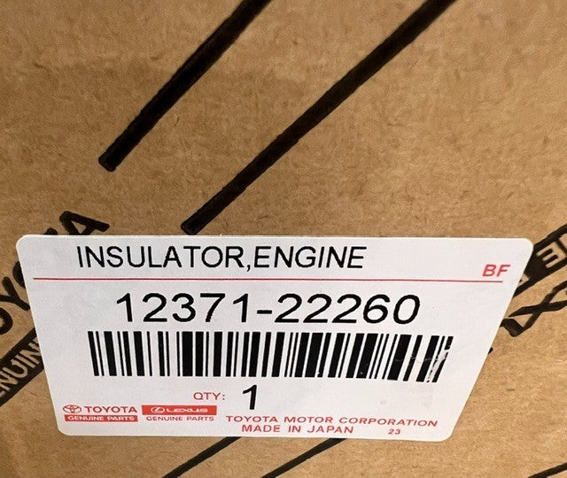 Lexus/Toyota Rear Engine Motor Mount 1A-0123-01 | 12371-22260 Rubber Insulator