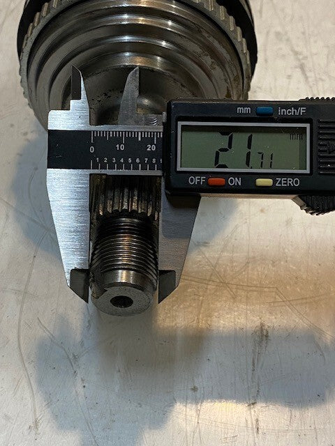 EMPI Axle Drive Shaft HO-205-3-814 | 26" Long | 22mm Thread | 25-Spline