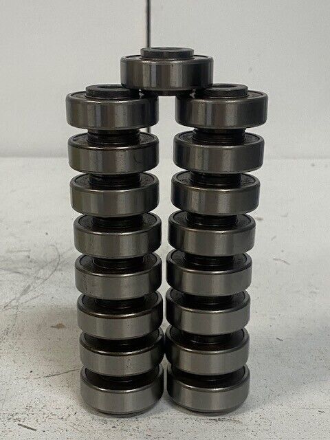 17 Qty of 6203NSE Taiwan 748 Nachi Bearings w/Center Bearing 13x19x40mm (17 Qty)