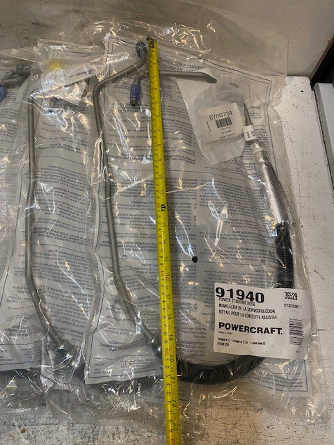4 Quantity of Powercraft Power Steering Hose 91940 (4 Quantity)