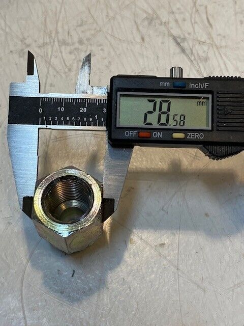 13 Quantity of PCC Reducer P Fittings 12mm Bore 22mm Male End 29mm OD (13 Qty)