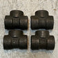 4 Quantity of Bonney Tee Forged Steel B16 6547 18mm Middle 29mm Sides (4 Qty)