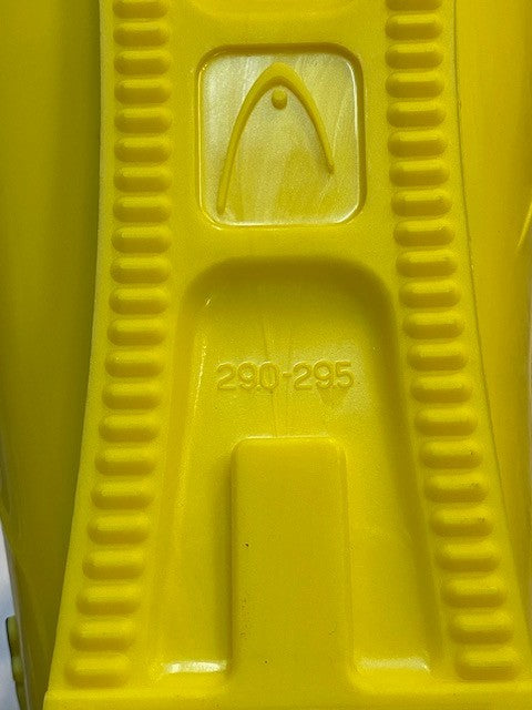 Head High Performance Yellow Ski Boots Worldcup M-102 MP290 Size 29.0 | 290-295