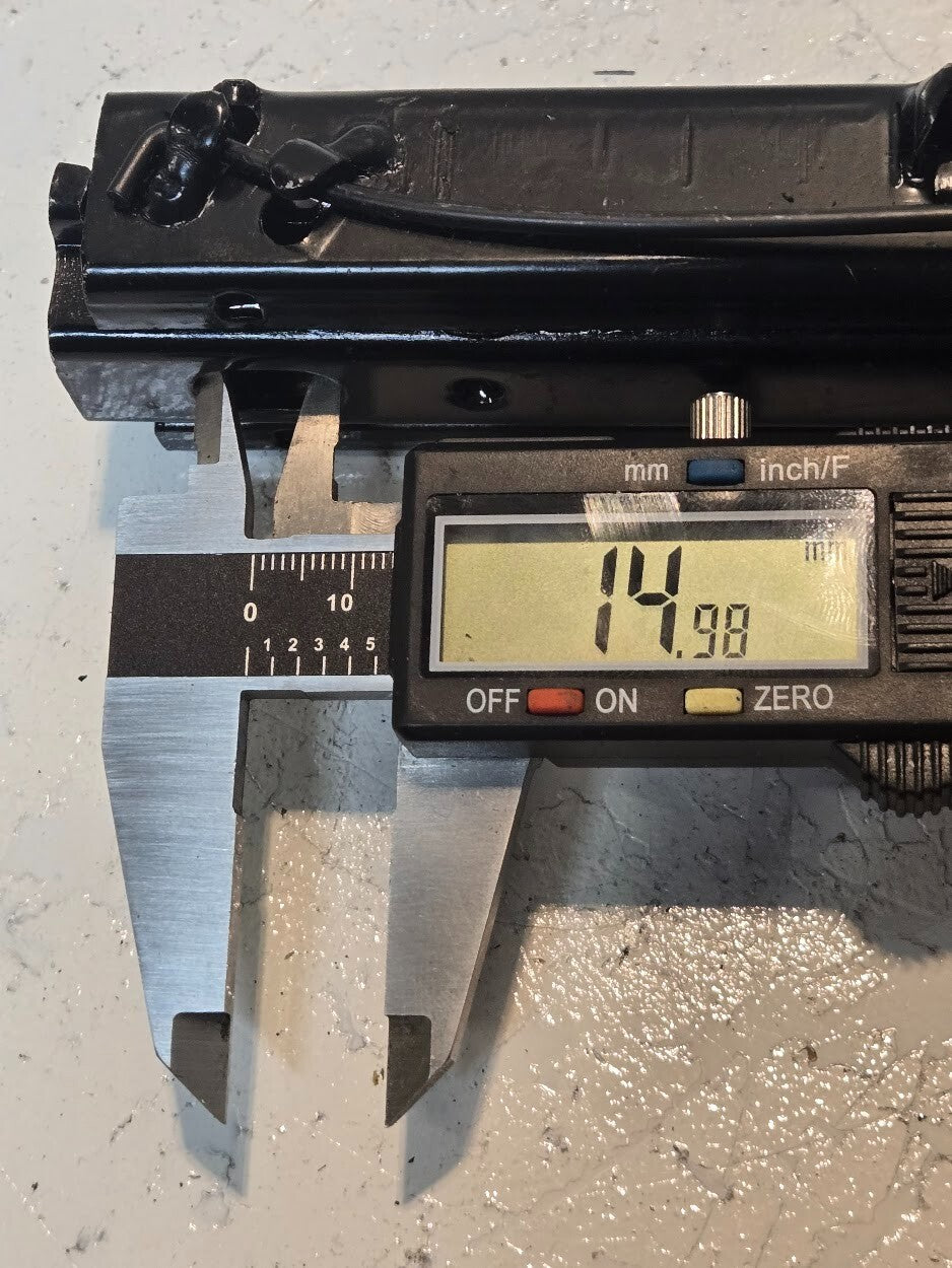 Seat Sliders for Recaro | 14 1/4" Track Length 1 1/2" Width 7/8" Depth