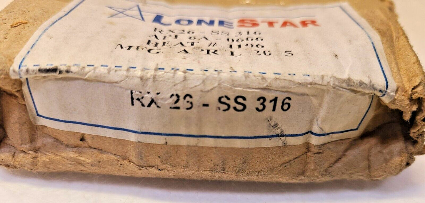 Lone Star Gasket Ring RX26-SS316 | API 6A-0666