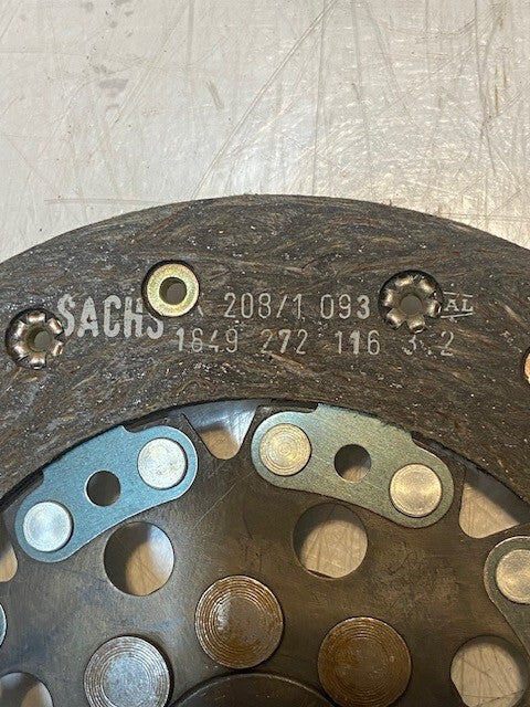Sachs Clutch Friction Disc SD254 | 26mm Bore 7-3/4" Dia.
