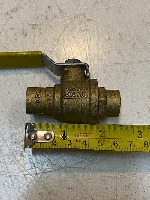 6 Qty of Jomar FIG S100N Super Balls 1/2" Solder Ends 150 WSP - 600 WOG (6 Qty)