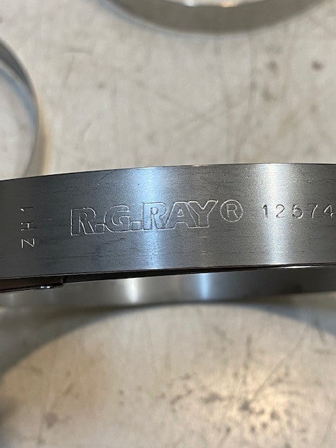 4 Quantity of R.G. Ray 125741 T-Bolt Clamps (4 Quantity)