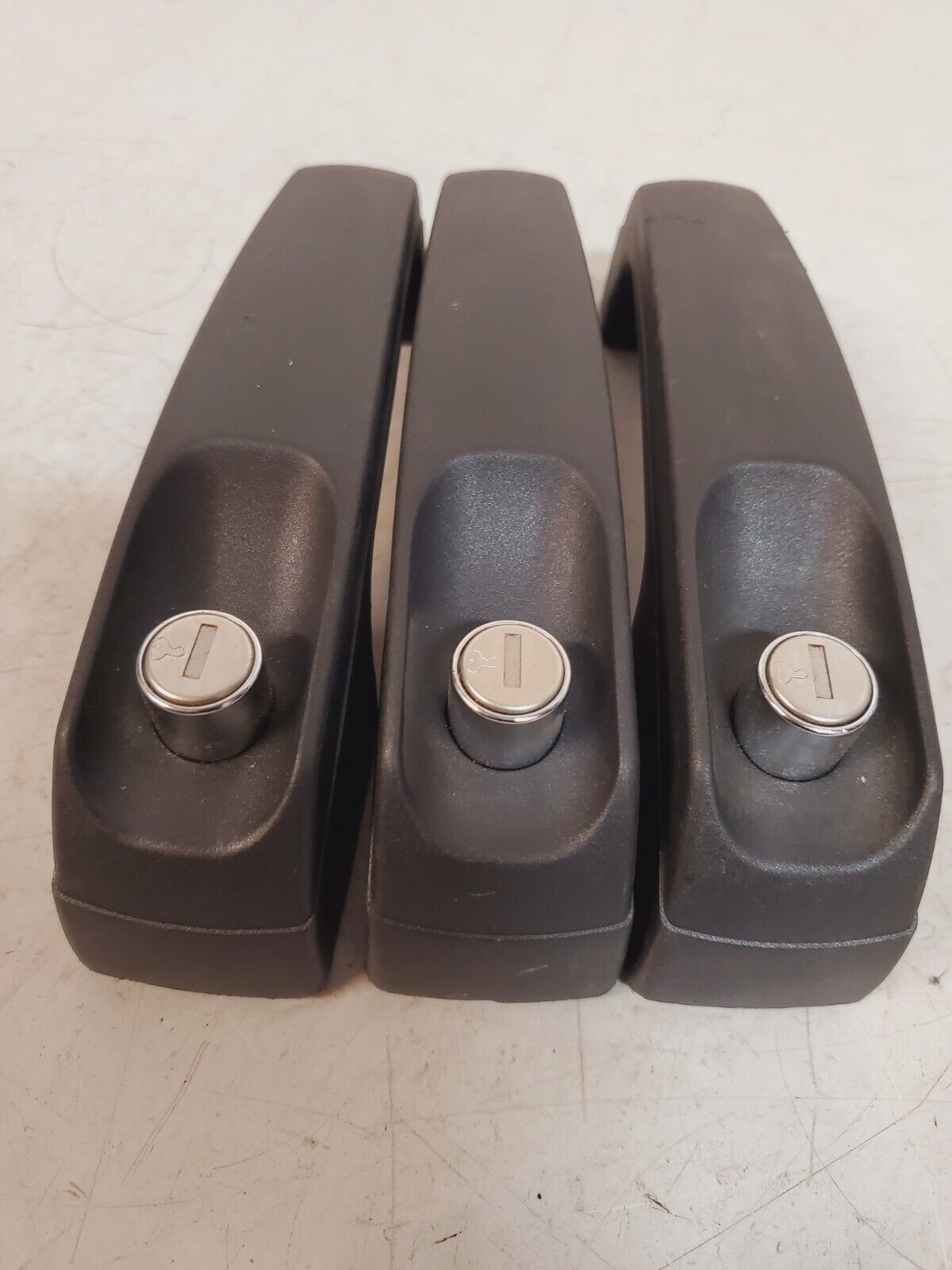 3 Quantity of Push Button Handles 19466-07 | PA6-GF30 (3 Qty)